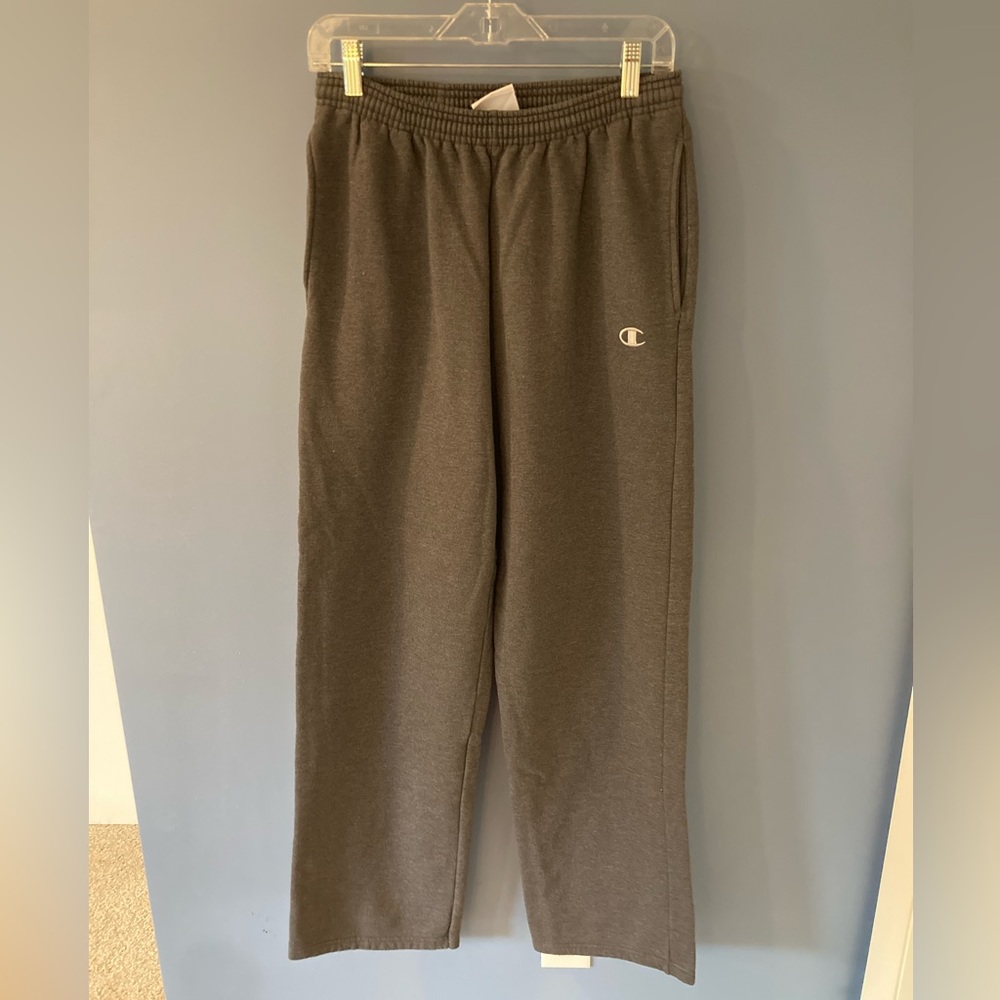 Champion Eco Authentic Grey Sweatpants - Picture 1 of 3